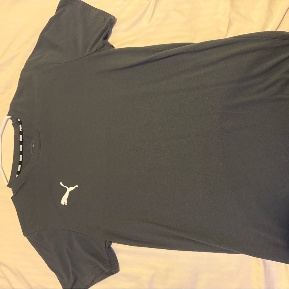 Puma Women's Dark Gray Short Sleeve Tee
